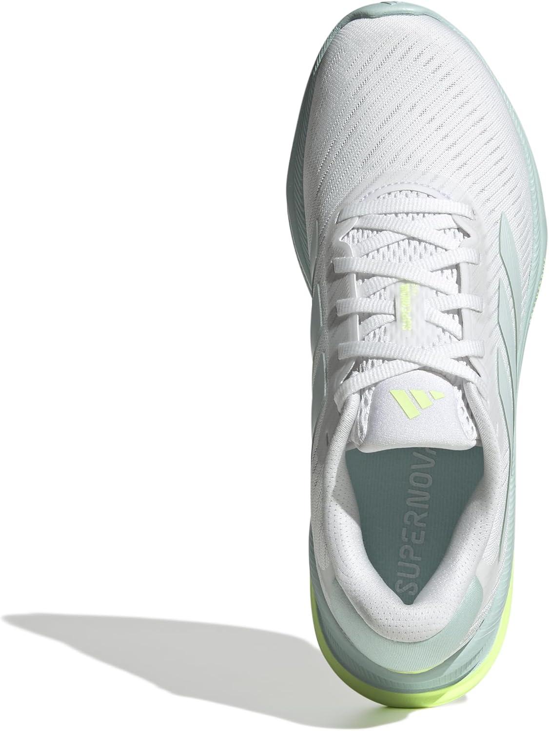 imageadidas Womens Supernova Ease Running SneakerWhiteHalo MintYellow