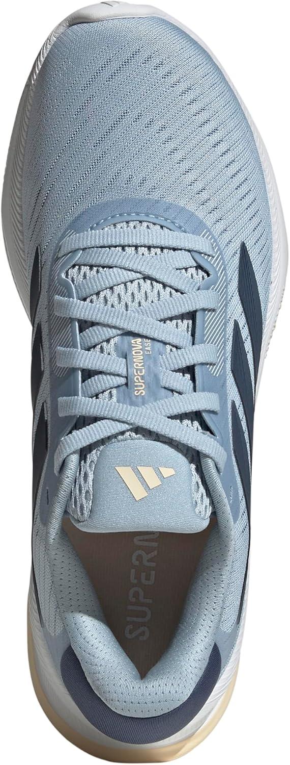 imageadidas Womens Supernova Ease Running SneakerWonder BluePreloved InkCrystal Sand