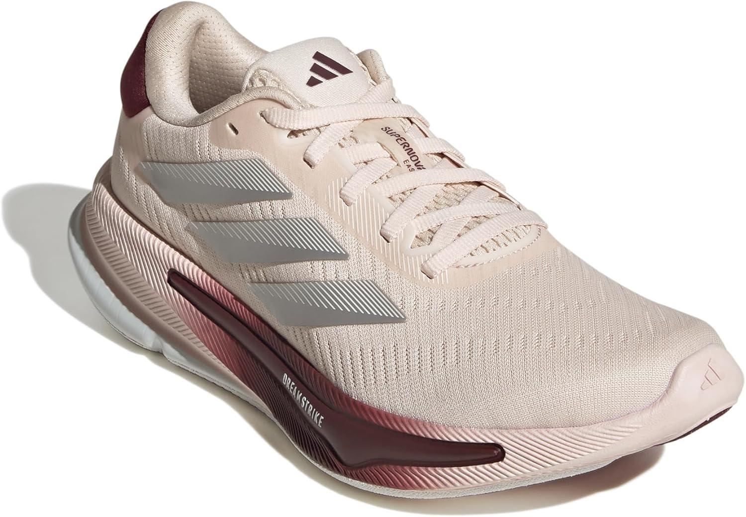 imageadidas Womens Supernova Ease Running SneakerWonder QuartzZero MetallicShadow Red