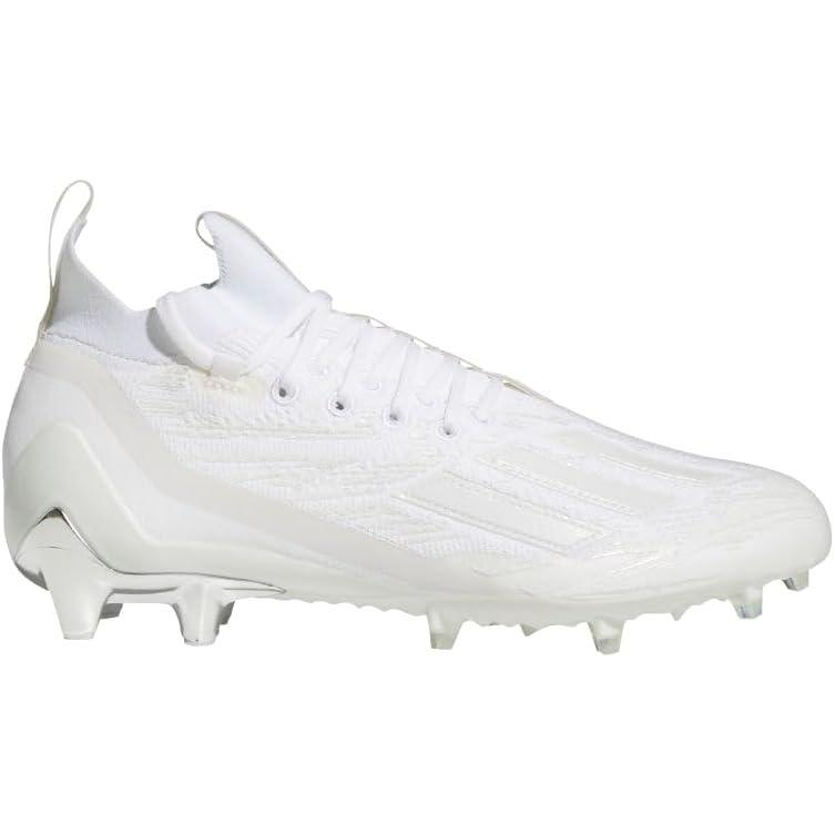 imageadidas Mens Adizero Football CleatsCloud WhiteCloud WhiteSilver Metal