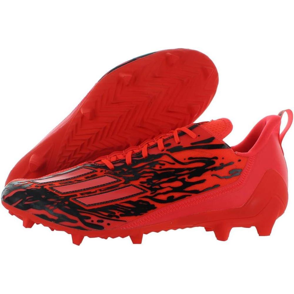 imageadidas Mens Adizero Football CleatsSolar RedCore BlackSolar Redred