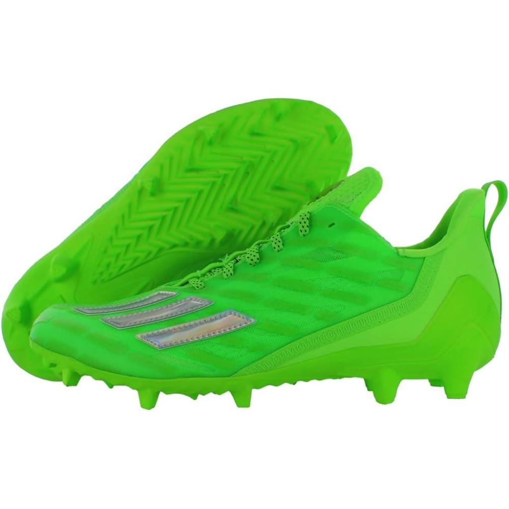 imageadidas Mens Adizero Football CleatsTeam Solar GreenSilver MetallicCore Black