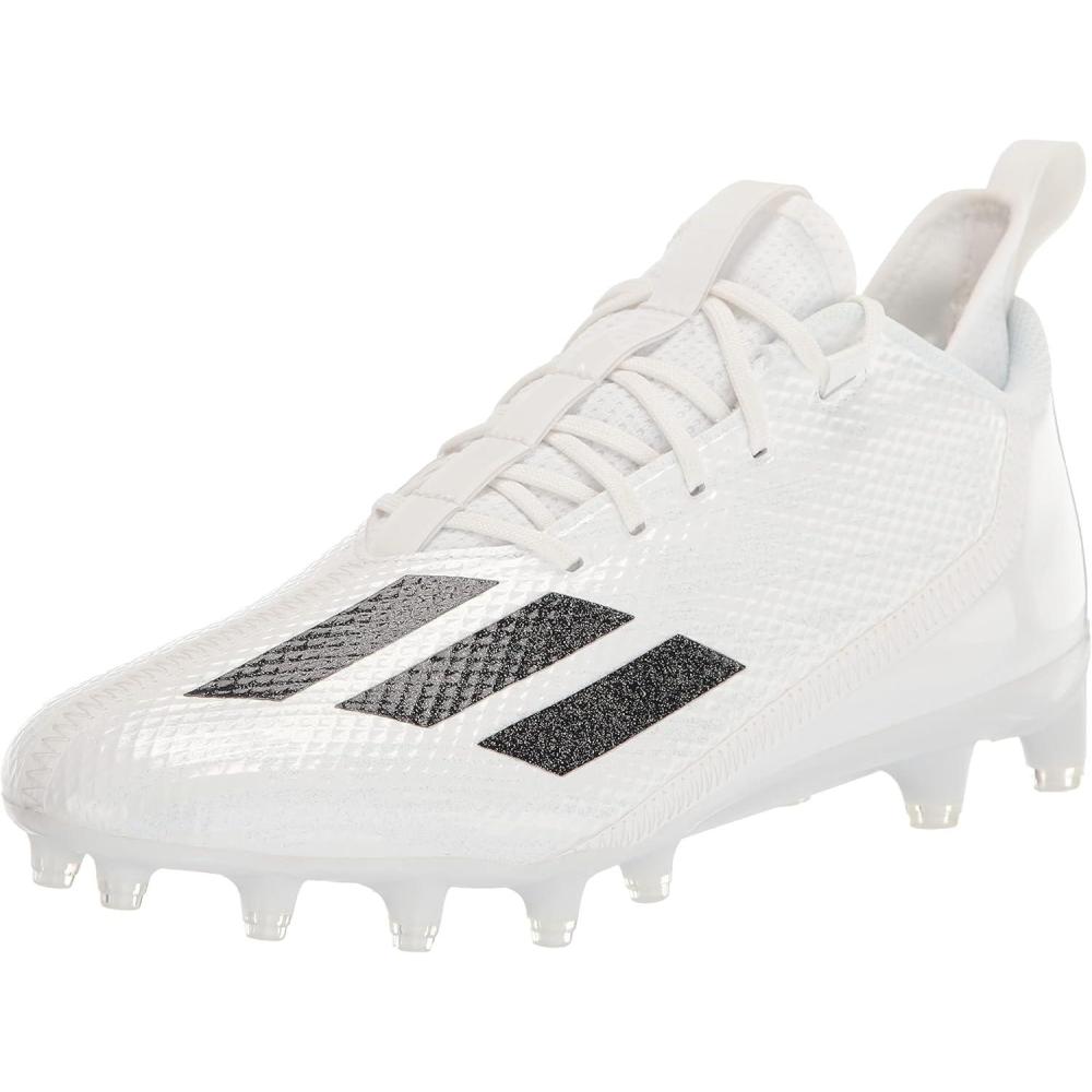 imageadidas Mens Adizero Scorch Football ShoeWhiteBlackWhite