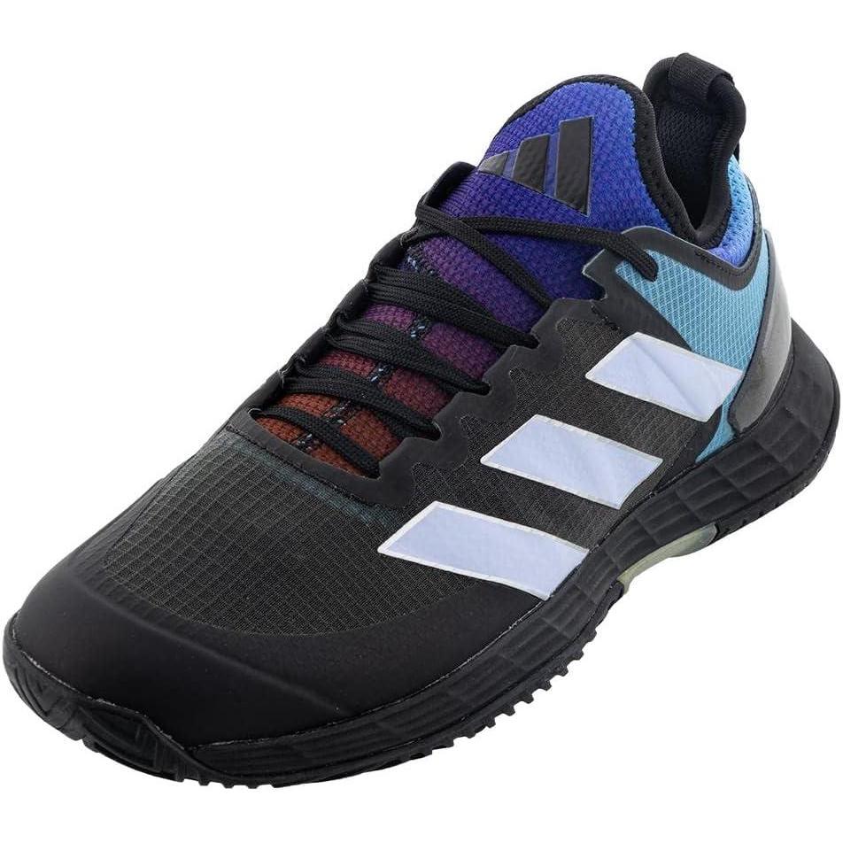 imageadidas Mens Adizero Ubersonic 4 Tennis ShoeGrey SixBlue DawnCore Black