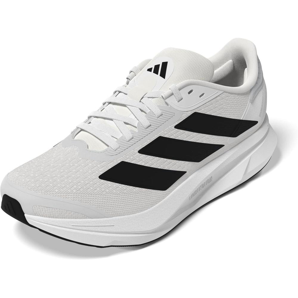 imageadidas Mens Duramo SL 2 Running SneakerWhiteBlackHalo Silver