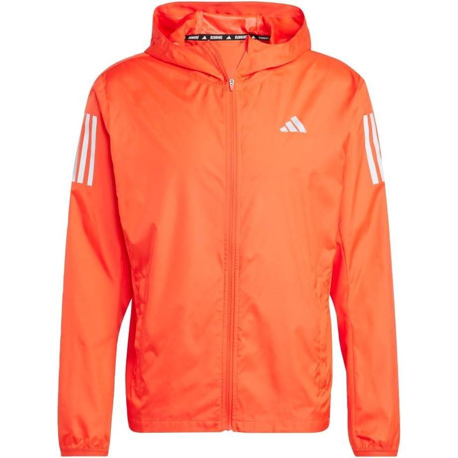 imageadidas Mens Own The Run JacketBright Red