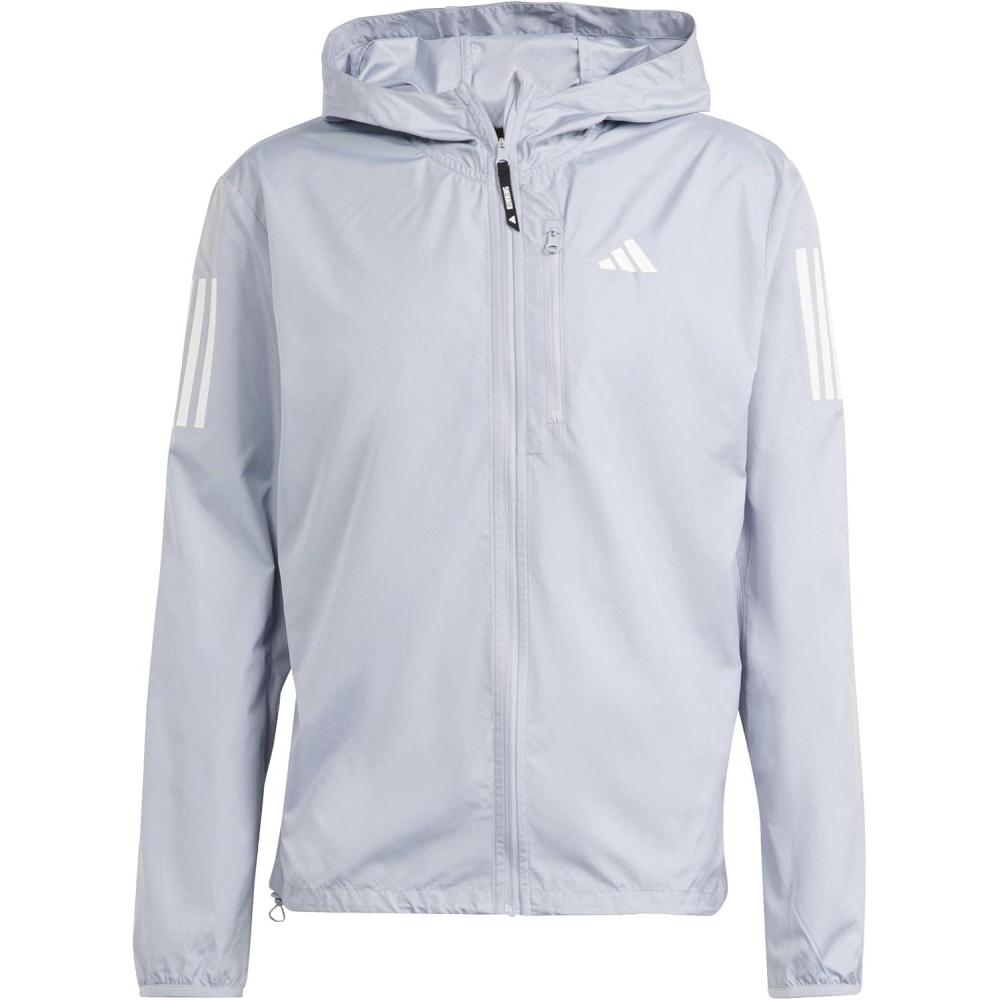imageadidas Mens Own The Run JacketHalo Silver