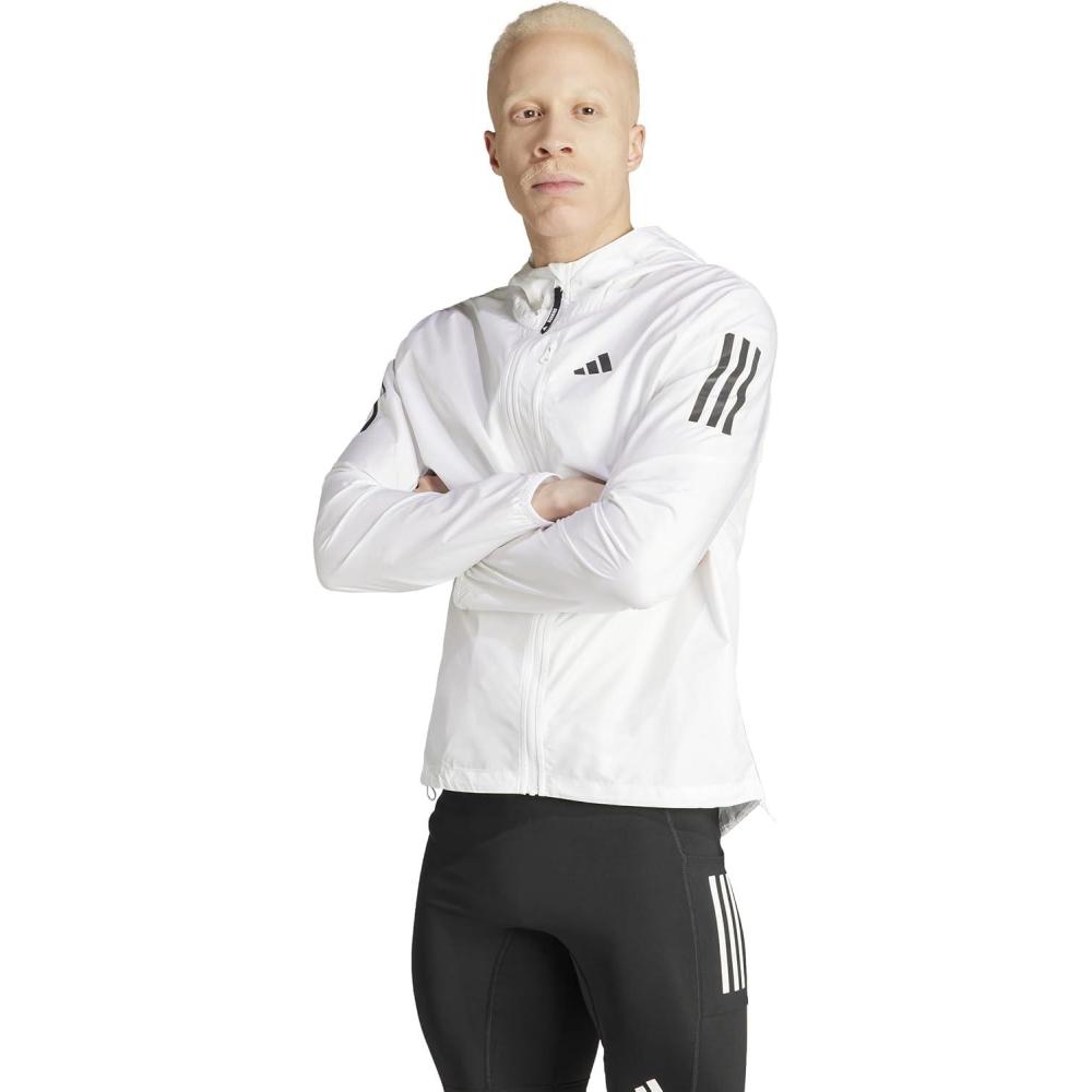 imageadidas Mens Own The Run JacketWhite