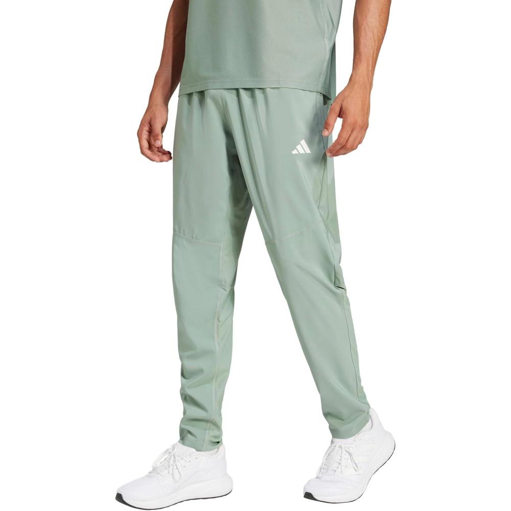 imageadidas Mens Own The Run PantsSilver Green