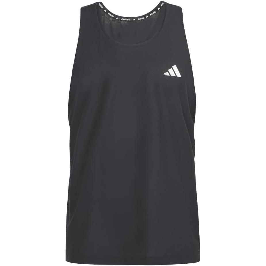 imageadidas Mens Own The Run Tank TopBlackBlack