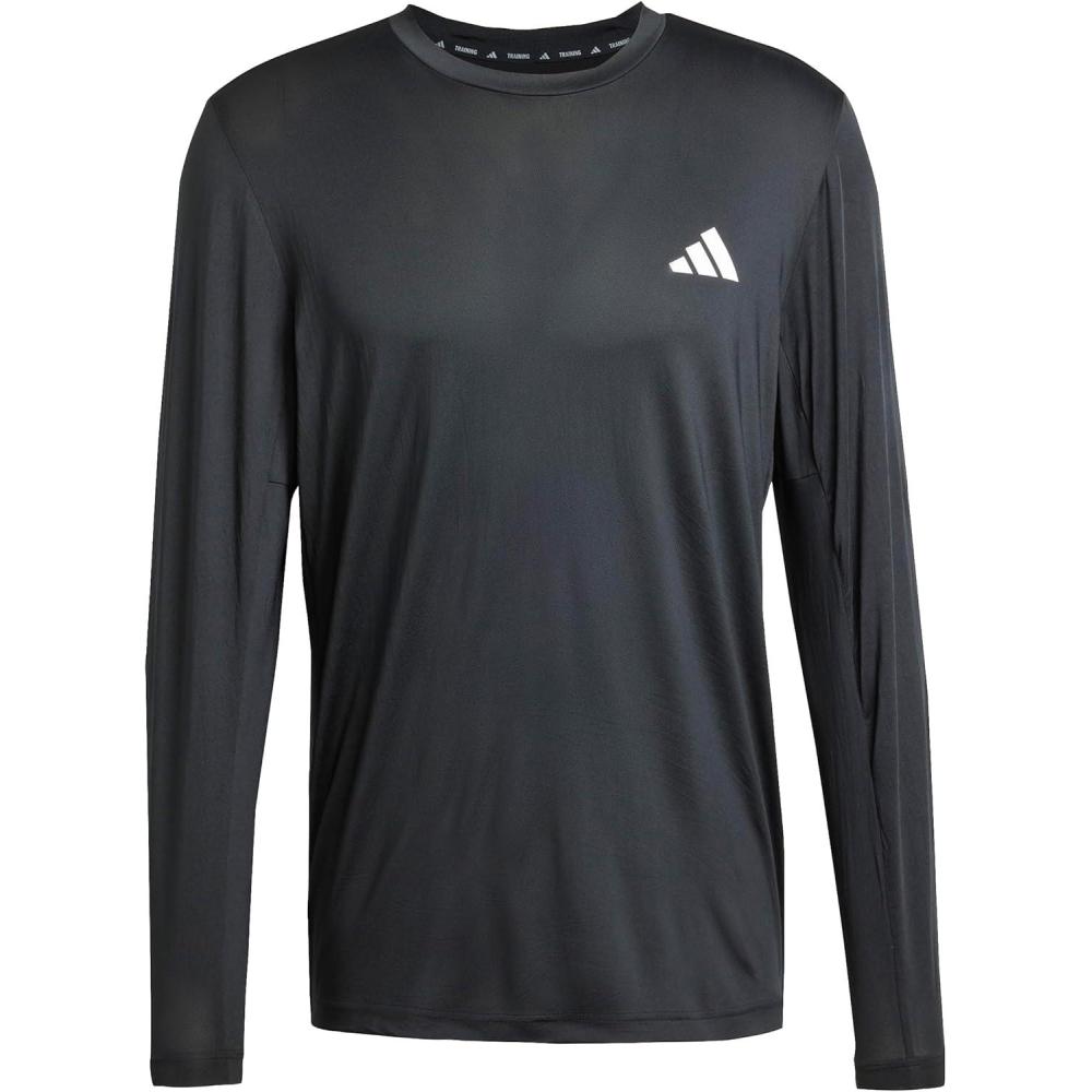imageadidas Mens Train Essentials Stretch Long Sleeve Base TShirtBlack