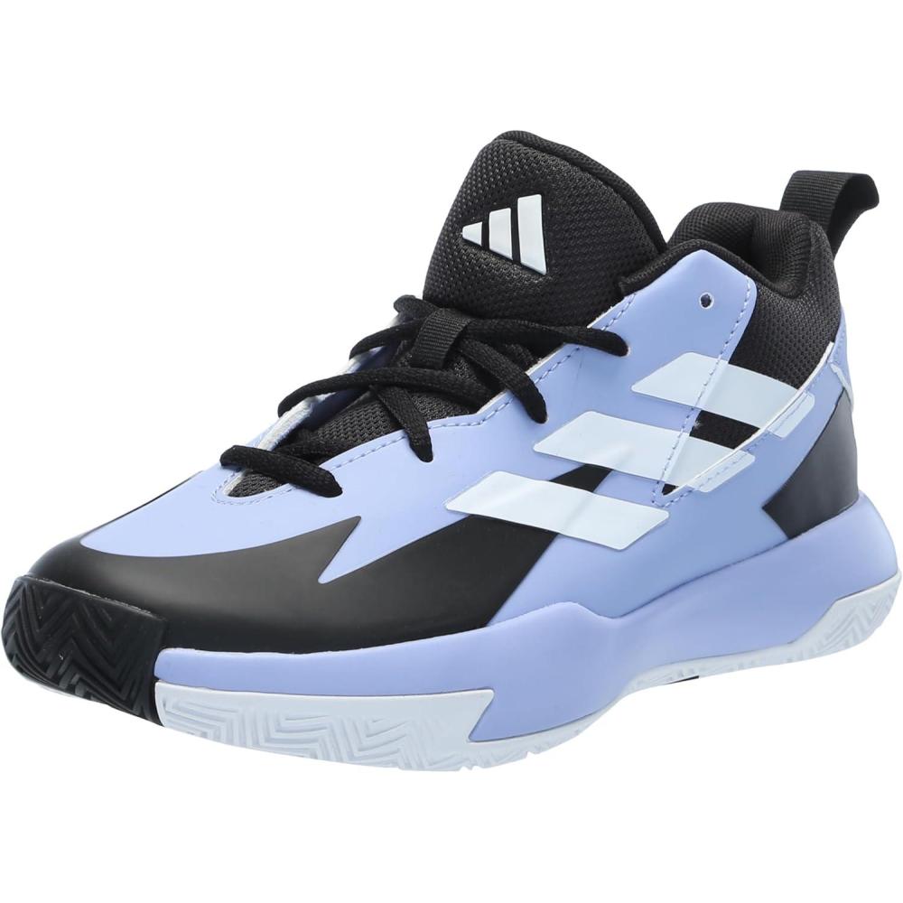 imageadidas UnisexChild Cross Em Up Select BasketballBlue SparkBlackWhite