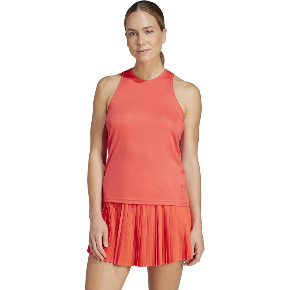 imageadidas Womens Club Tennis Climacool Tank TopSemi Lucid Red