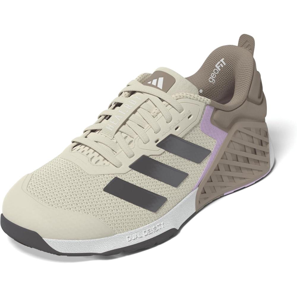 imageadidas Womens Dropset 3 TrainingWonder AluminaGrey StrataPowder Plum
