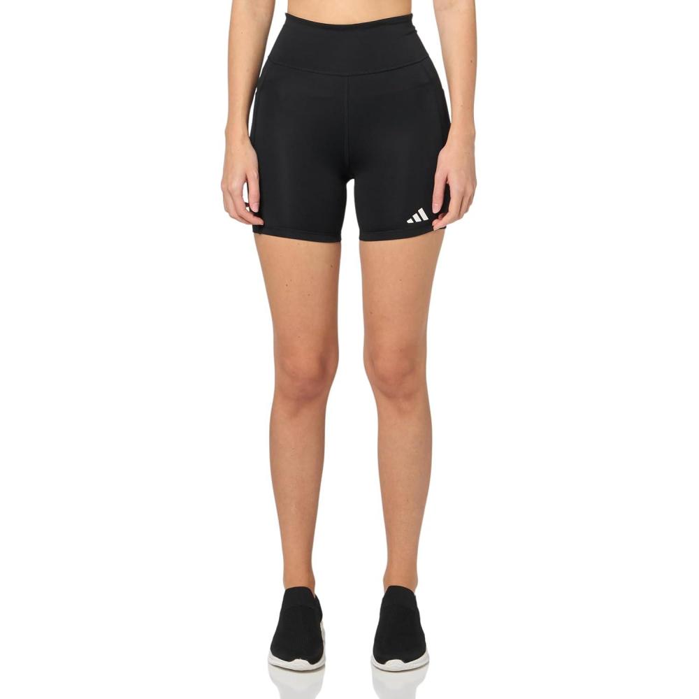imageadidas Womens Own The Run Short LeggingsBlack