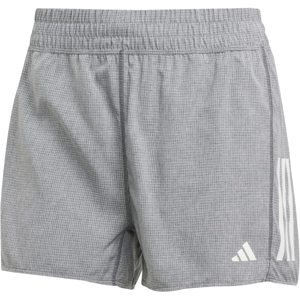imageadidas Womens Own The Run ShortsGreyWhite Melange