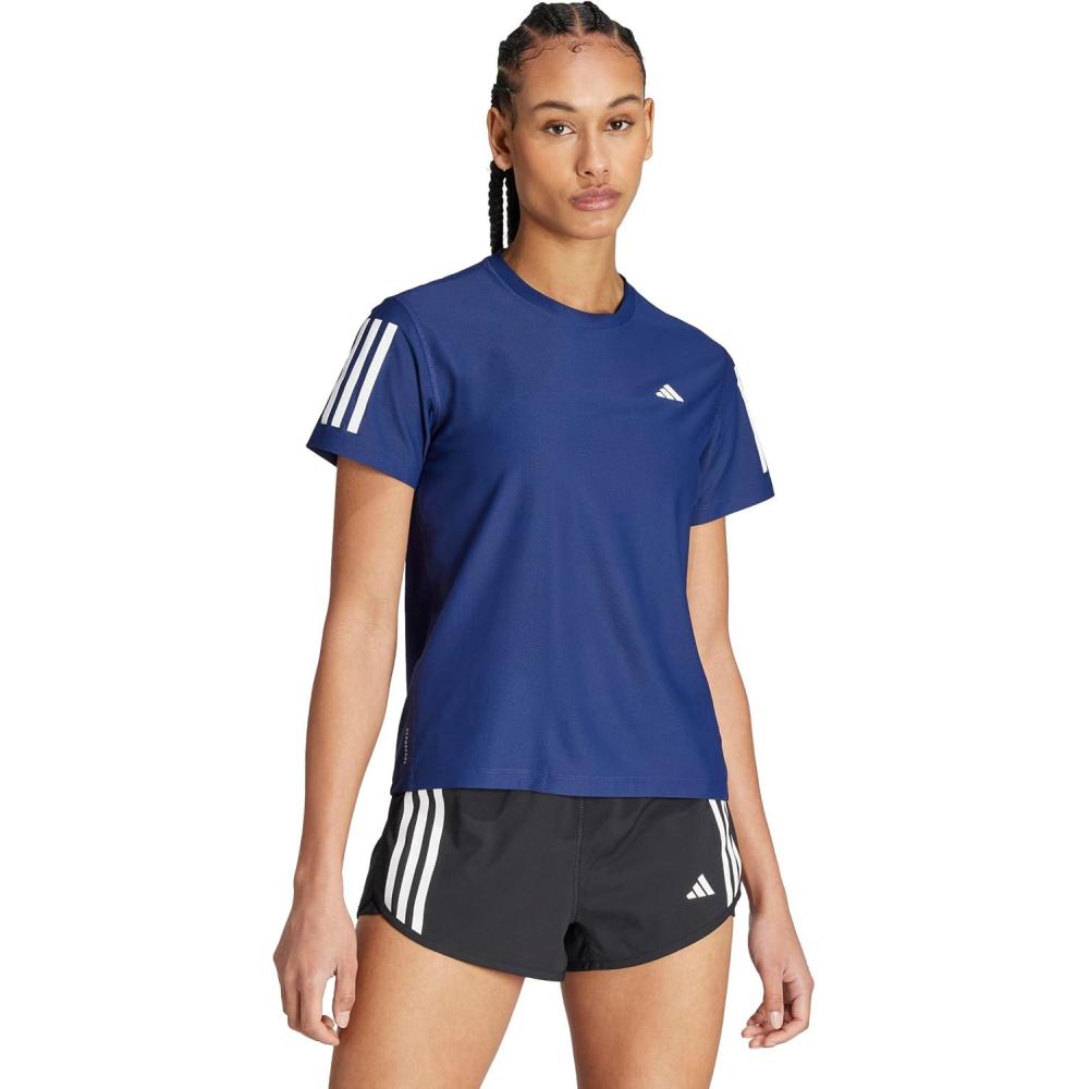 imageadidas Womens Own The Run TShirtDark Blue
