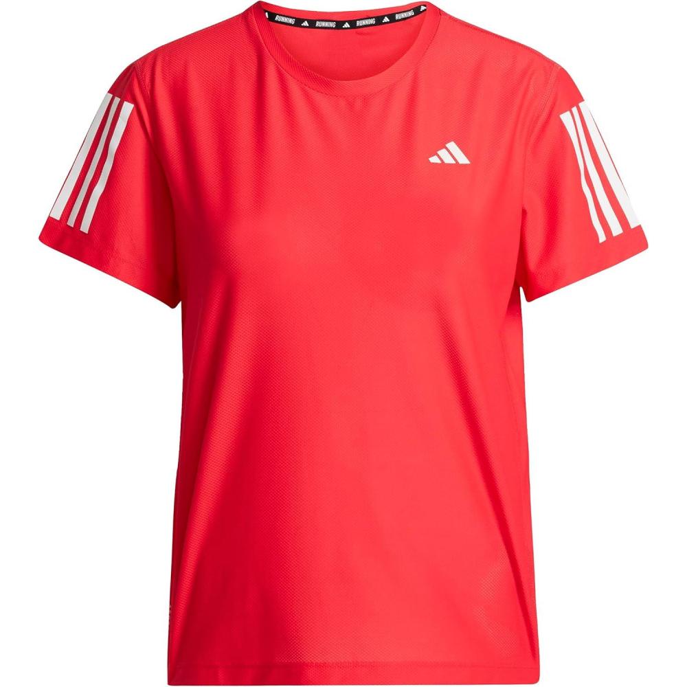 imageadidas Womens Own The Run TShirtPure Ruby
