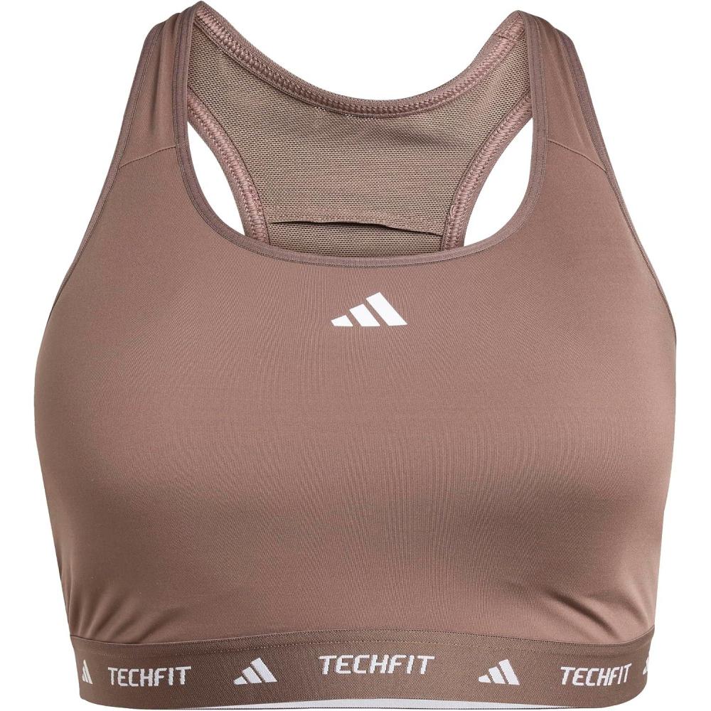 imageadidas Womens Plus Size Powerreact Techfit Training BraEarth Strata