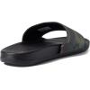 imageadidas Adilette Comfort Slides SandalBlackBlackWhite