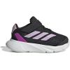 imageadidas Kids Duramo SL Elastic Lace SneakerBlackBliss LilacPurple Burst