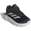 imageadidas Kids Duramo SL Elastic Lace SneakerBlackBliss LilacPurple Burst