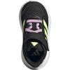 imageadidas Kids Duramo SL Elastic Lace SneakerBlackYellowBliss Lilac