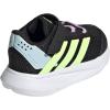 imageadidas Kids Duramo SL Elastic Lace SneakerBlackYellowBliss Lilac