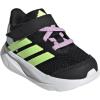 imageadidas Kids Duramo SL Elastic Lace SneakerBlackYellowBliss Lilac