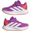 imageadidas Kids Duramo SL Elastic Lace SneakerPurple BurstWhiteImpact Orange
