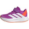 imageadidas Kids Duramo SL Elastic Lace SneakerPurple BurstWhiteImpact Orange