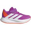 imageadidas Kids Duramo SL Elastic Lace SneakerPurple BurstWhiteImpact Orange