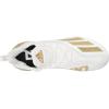 imageadidas Mens Adizero Football CleatsWhiteGold MetallicCore White