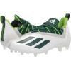 imageadidas Mens Adizero Football CleatsWhiteTeam Dark GreenTeam Semi Sol Green