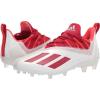 imageadidas Mens Adizero Football CleatsWhiteTeam Power RedSolar Red