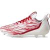 imageadidas Mens Adizero Football CleatsWhiteTeam Power RedWhite