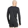 imageadidas Mens Adizero Long Sleeve Running TShirtBlack
