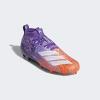 imageadidas Mens Adizero Scorch Football ShoeActive PurpleCloud WhiteTrue Orang
