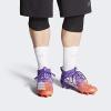 imageadidas Mens Adizero Scorch Football ShoeActive PurpleCloud WhiteTrue Orang