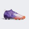 imageadidas Mens Adizero Scorch Football ShoeActive PurpleCloud WhiteTrue Orang