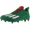 imageadidas Mens Adizero Scorch Football ShoeTeam GreenCloud WhiteVivid Red