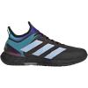 imageadidas Mens Adizero Ubersonic 4 Tennis ShoeGrey SixBlue DawnCore Black