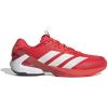 imageadidas Mens Adizero Ubersonic 5 TennisLucid RedZero MetallicAurora Ruby