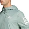imageadidas Mens Own The Run JacketSilver Green