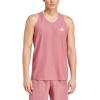 imageadidas Mens Own The Run Tank TopPreloved Crimson