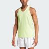 imageadidas Mens Own The Run Tank TopPulse Lime