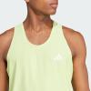 imageadidas Mens Own The Run Tank TopPulse Lime