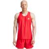 imageadidas Mens Own The Run Tank TopPure Ruby