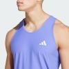 imageadidas Mens Own The Run Tank TopSemi Cobalt Blue