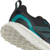 imageadidas Mens Run Falcon 5 Trail SneakerBlackPreloved TealPure Teal